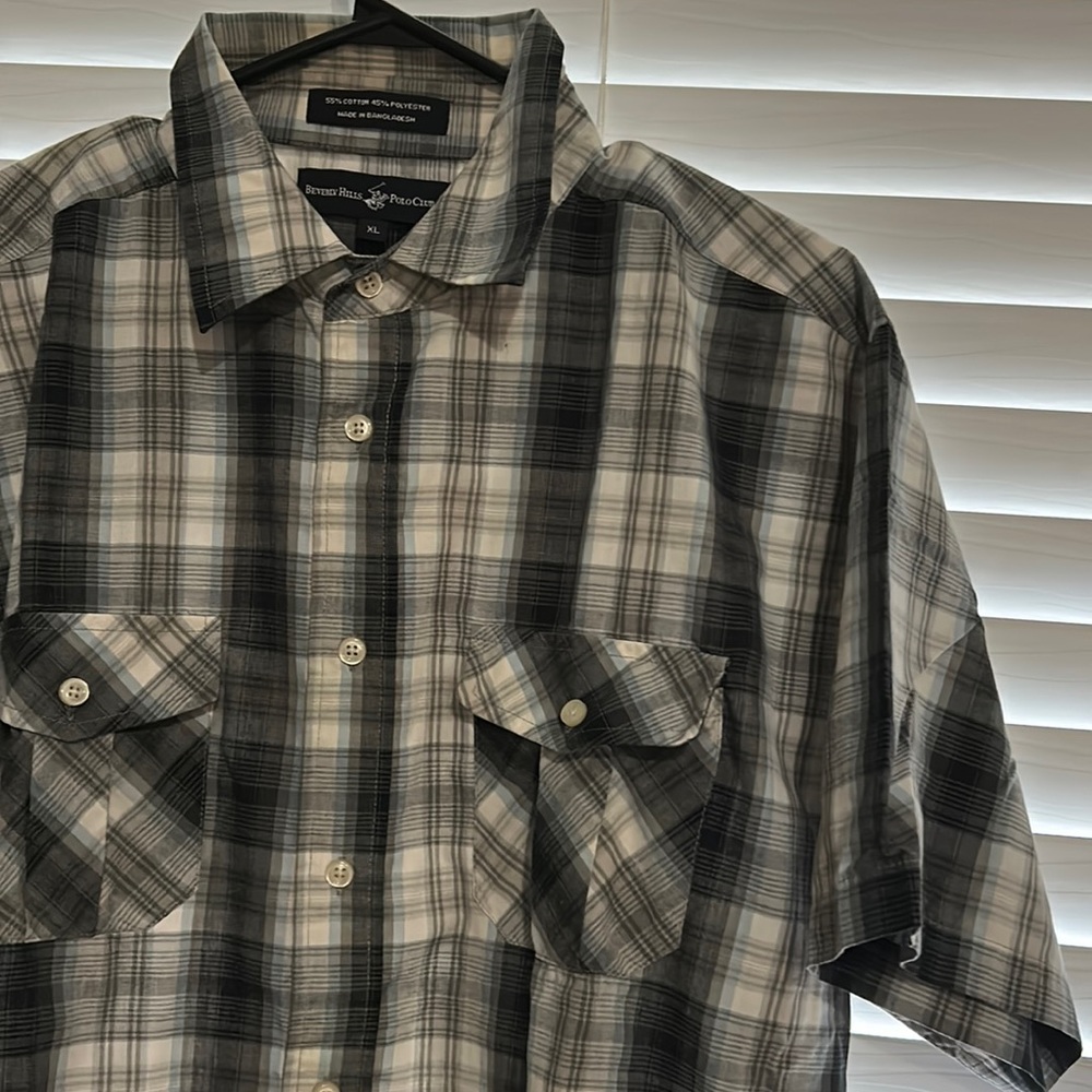 👨‍🦰Beverly Hills Polo Club | button down casual shirt